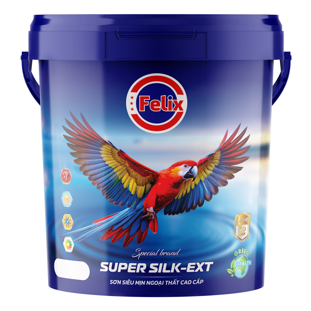 Sơn siêu mịn ngoại thất cao cấp